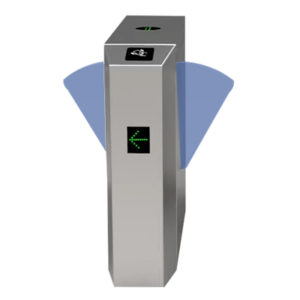 FB-TL-2200 ESSL Flap Barrier System | Automatic Flap Barrier.