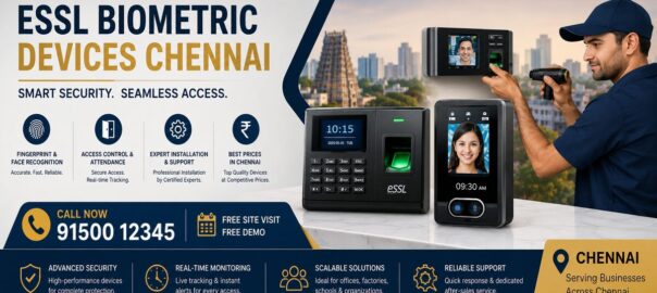 Essl Biometric Machine Chennai with access control systems and attendance tracking
