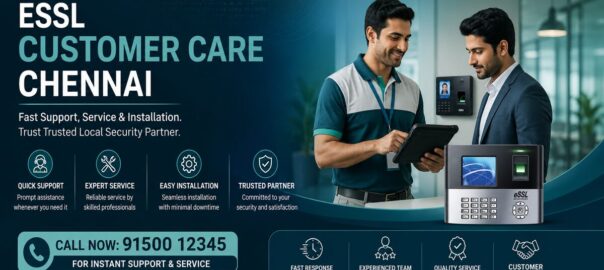 ESSL customer care Chennai biometric attendance system support and installation services