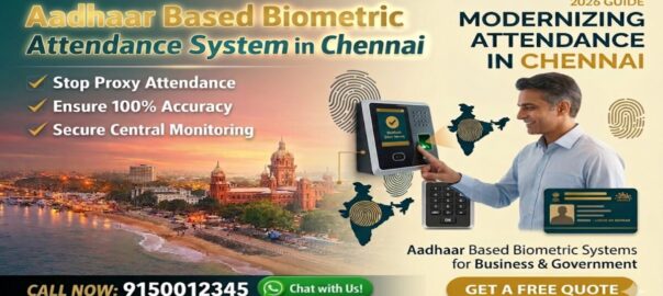 Aadhaar Based Biometric Attendance System Chennai India-ESSL