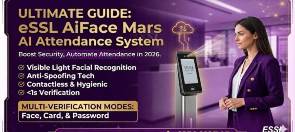 ESSL AiFace Mars face recognition attendance system Chennai installation biometric device