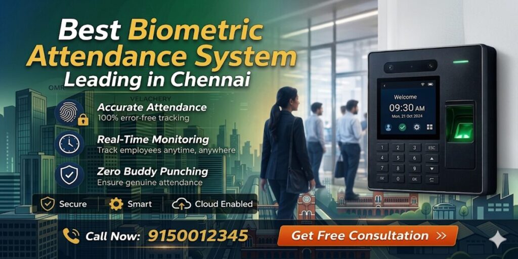 Best Biometric Attendance Machine in Chennai