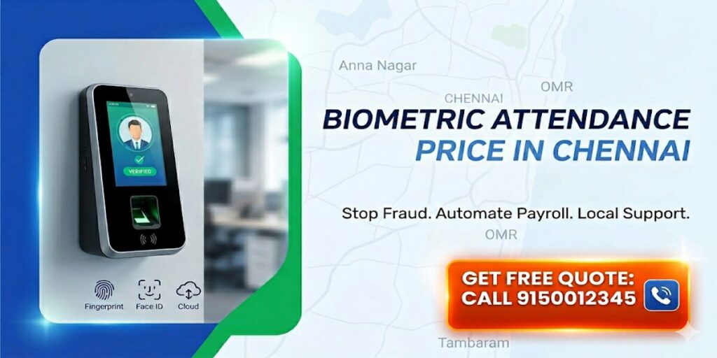 Biometric Attendance Machine Price in Chennai