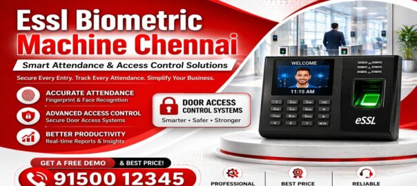 Essl Biometric Machine Chennai with access control systems and attendance tracking
