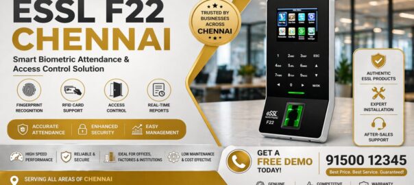ESSL F22 Chennai biometric attendance and access control system