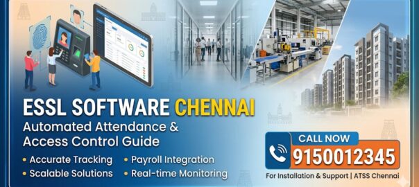 ESSL Software Chennai biometric attendance system installation