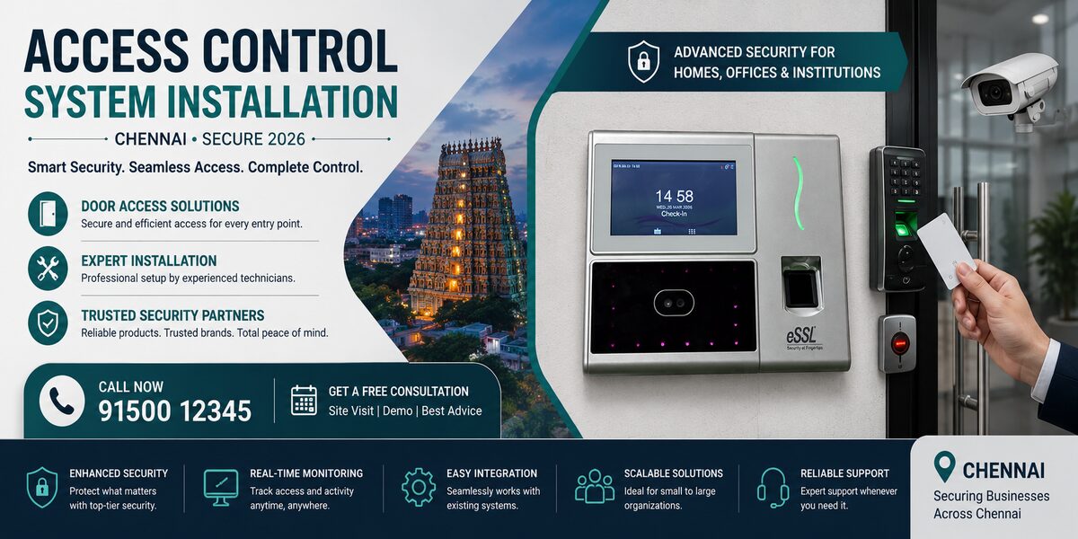 Access Control System Installation in Chennai