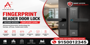 Fingerprint Reader Door Lock | Smart Biometric Door Security