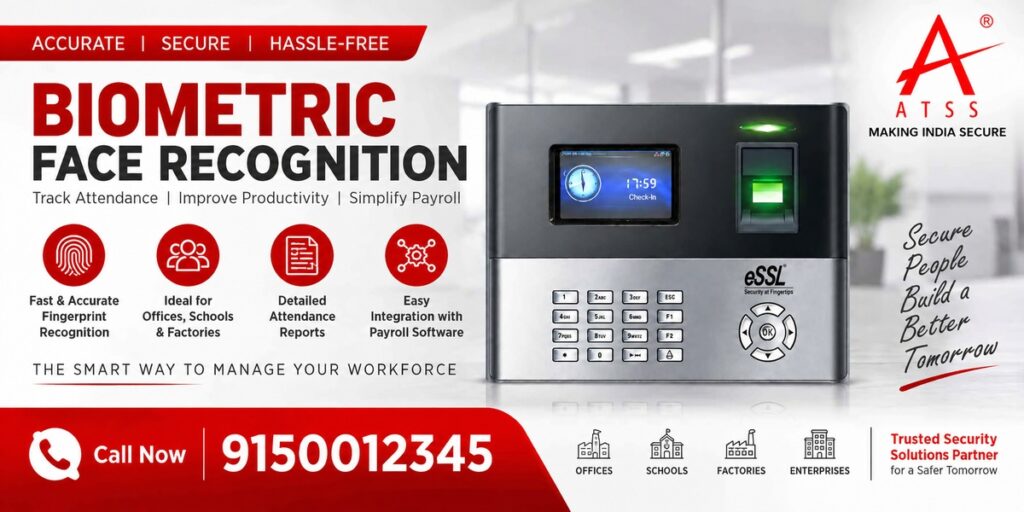 Biometric face recognition attendance system for office
